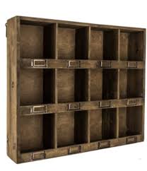 Wooden Wall Shelf Storage Organizer