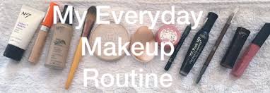 my everyday makeup routine even