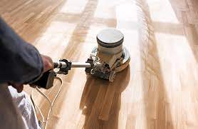 wood floor cleaning service in