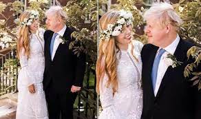 Boris johnson says 'i do' in private wedding that outfoxes britain's media. 5ozapsuhauz7vm