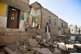 Image result for yemen destroyed