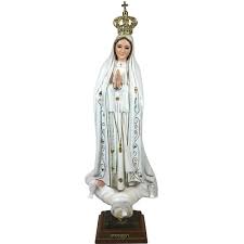 Our school's mission, philosophy and vision are rooted in the teachings of jesus and the roman catholic church. 20 Inch Our Lady Of Fatima Statue Religious Statues Virgin Mary 1035 Ebay
