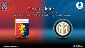 In total, the rivals had between themselves 30. Official Starting Lineups Genoa Vs Inter Lautaro Martinez Andrea Ranocchia Start