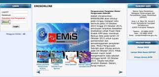 Kementerian pendidikan malaysia (kpm) telah menyediakan sistem epangkat semakan online kpm bertujuan untuk memudahkan sistem kerja urusan naik pangkat dengan sistematik dan cekpa hanya melalui aplikasi. Emis Online Portal Login Semakan Data Guru Berita Semasa