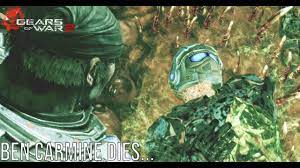 Ben Carmine's Death Gears of War 2 (#GearsofWar2 Cutscene) GoW 2 Ben  Carmine Dies - YouTube
