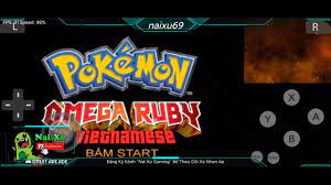 Pokemon Omega Ruby Việt Hoá Giả Lập 3DS trên Android - Pokemon Omega Ruby  on Black Shark 3 - Web Chơi Game