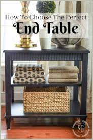 How To Style An End Table Like A Pro