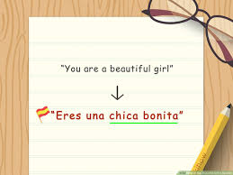 Tú (informal second person singular). 3 Ways To Say Beautiful Girl In Spanish Wikihow
