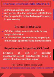 overseas citizen of india oci