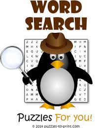 Select a puzzle and it will open in a new browser window. Printable Word Search Puzzles Free Games
