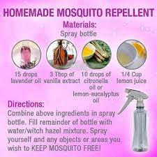 108501 homemade mosquito repellent