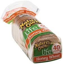 natures own honey wheat bread 16 oz