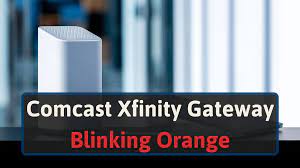 comcast xfinity modem router blinking