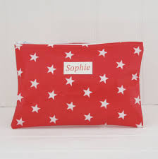 personalised oilcloth wipe clean make