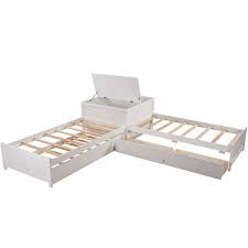 twin size corner bed frame
