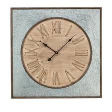 Wood Wall Clock 19601