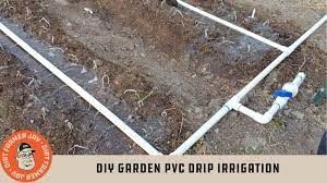 diy garden pvc drip irrigation easy