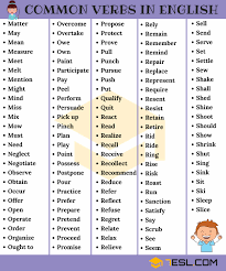 700 Most Common English Verbs List With Useful Examples 7