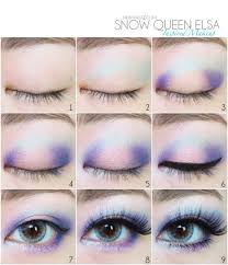frozen elsa inspired make up tutorial