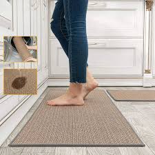 insound 44x75 120cm linen kitchen mat