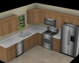 This template is a small kitchen (the same as was used in the tutorial videos) that already has appliances and cabinets ready to go. L Shape Small Kitchen Cabinet Designs Novocom Top