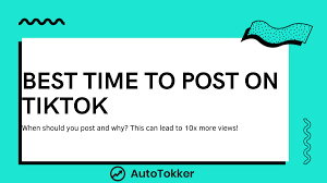 Don't post too early, though, as people can enjoy a. Best Times To Post On Tiktok Autotokker The Best Bot 3x More Follows Likes