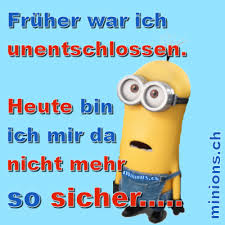 If you don't know anything about minion, then you can what all movies of minions. Fruher War Ich Unentschlossen Minions Ch