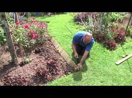 How To Install Log Roll Edging Forest