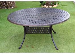 almeria large round patio table