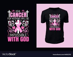 t cancer awareness t shirt design