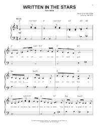 60 pages of student work, plus an answer key! Elton John Leann Rimes Written In The Stars Sheet Music Pdf Notes Chords Rock Score Piano Vocal Guitar Download Printable Sku 13881