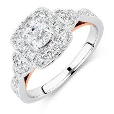 Sir Michael Hill Designer Grandamoroso Engagement Ring With