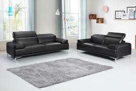 black leather sofa and loveseat collection