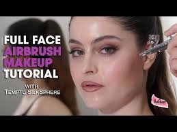 face airbrush makeup with temptu one