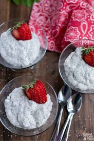 easy chia seed pudding recipe low