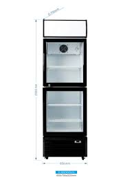 glass door refrigerator freezer combo