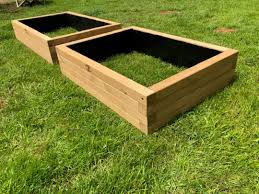 Large 120cm Wooden Raised Bed