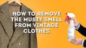 remove odorusty smells from clothes