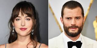 Johnson is best known for her starring in fifty shades of grey and previously starred in the fox sitcom ben & kate. Dakota Johnson Chooses Between Christian Grey And Jamie Dornan People Com