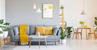 what color furniture goes with gray walls