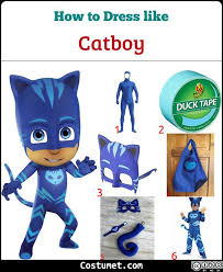 Captain america and thor costumes. Catboy Pj Masks Costume For Cosplay Halloween