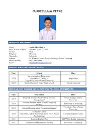 Resume Sample For Business Administration Graduate   Gallery     Sample Resume Format for Fresh Graduates   One Page Format  