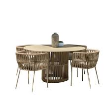 Modern Outdoor Dining Table Set