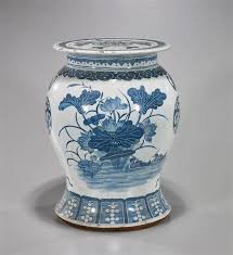 antique chinese blue white porcelain