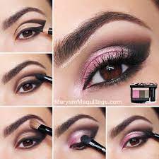 hot pink smokey eye makeup tutorials