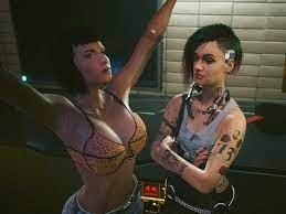 Judy stares at my boobs when i'm stretching at Cyberpunk 2077 Nexus - Mods  and community