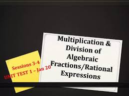 Ppt Multiplication Amp Division Of