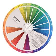 1pcs color circle basic colour wheel