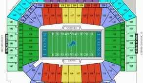 Unmistakable Ford Field Virtual Seating Chart Concert Club