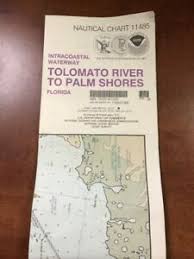 Details About Noaa Nautical Chart 11485 Icw Florida Tolomato River To Palm Shores